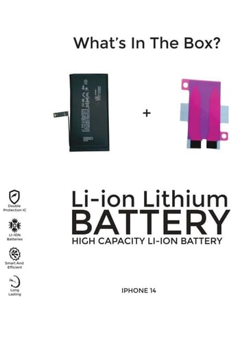 بطارية ايفون 14 ام اتش كيو عالية الجودة - iPHONE 1...