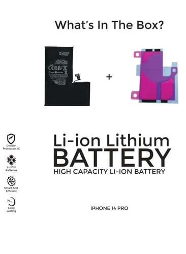 بطارية ايفون 14 برو ام اتش كيو عالية الجودة - iPHO...