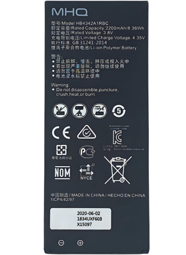 M.H.Q Huawei Y5-2: CUN-L21, CUN-L23, CUN-L33: HB43...