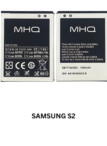 بطارية BATTERY SAM S2 (GT-I9100) - EB-F1A2GBUC