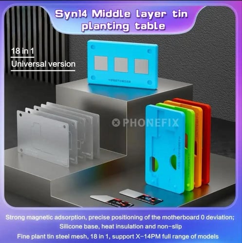 للوحة الأم آيفون X ~ 14 ، لوحة الطبقة الوسطى ، منص...