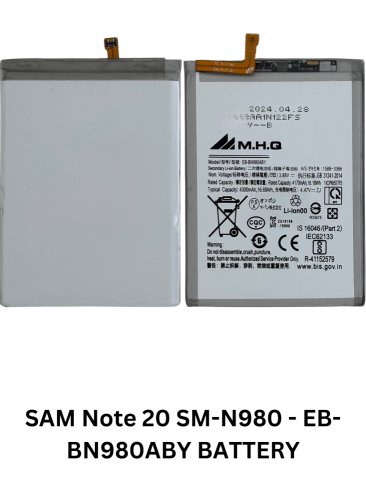 بطارية BATTERY SAM Note 20 SM-N980 - EB-BN980ABY