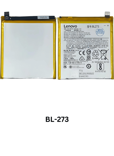 M.H.Q BL-273 Lenovo K8 Plus (XT1902-3) BATTERY -بط...
