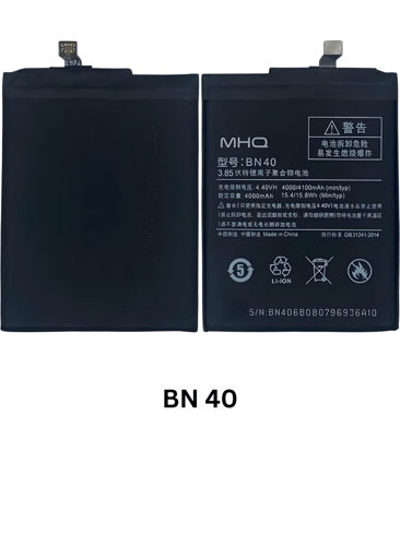 M.H.Q BN40 Redmi 4 Prime (2016100) BATTERY -بطارية
