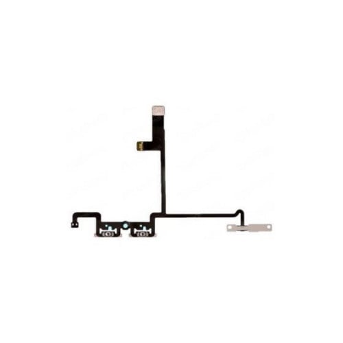 كيبل زر الصوت ايفون اكس