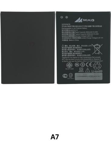بطارية BATTERY LENOVO A7 (L19041)