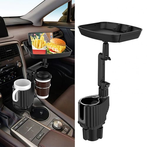 صحن طاولة للسيارة مع ذراع دوار 360 درجة