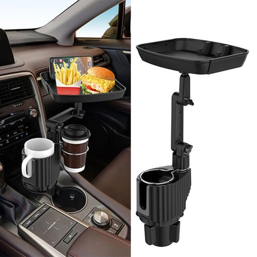 صحن طاولة للسيارة مع ذراع دوار 360 درجة