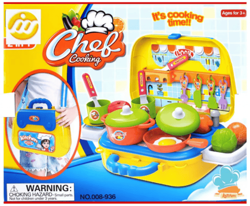 شنطة أدوات المطبخ للأطفال