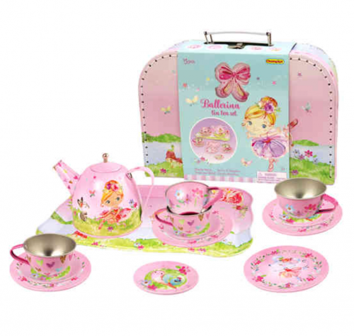 شامبيون - 15 قطعة طقم شاي (للبنات)