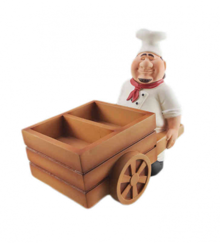 تمثال فخار الشيف