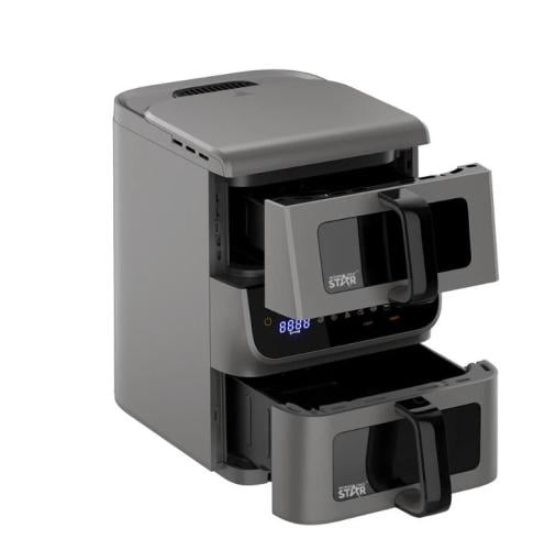 قلاية هوائية 2*1 سعة 6.5 لتر + 3.5 لتر من ويننج ست...