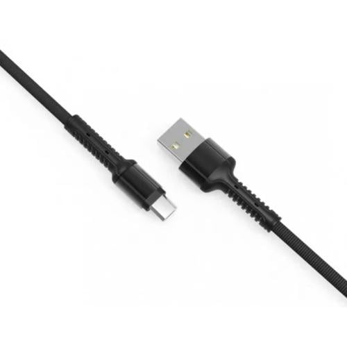 وصلة شاحن USB TO MICRO قماشي بطول 1 متر من LDNIO