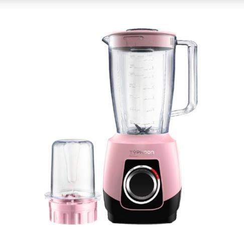 خلاط مع مطحنة 1.8 لتر 650 واط - وردي من تايفون