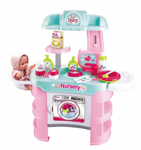 لعبة مجموعة العناية بالبيبي للأطفال