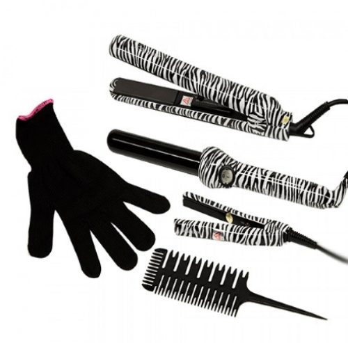 مجموعة تصفيف الشعر زيبرا من جوسي 25mm