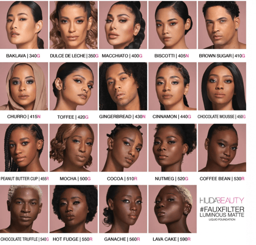 كريم أساس سائل ومطفي من هدى بيوتي - 430N