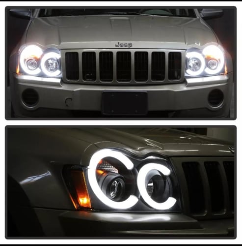 شمعات ليد مكحلة جيب قراند شيروكي 2005-2007