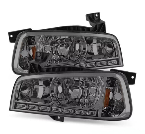 شمعات أمامية ليد مكحلة دودج تشارجر 2006-2010