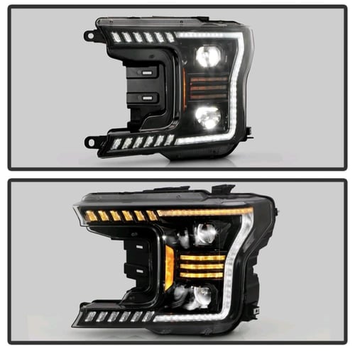 شمعات ليد متغير مكحلة فورد f150 موديل 2018-2020