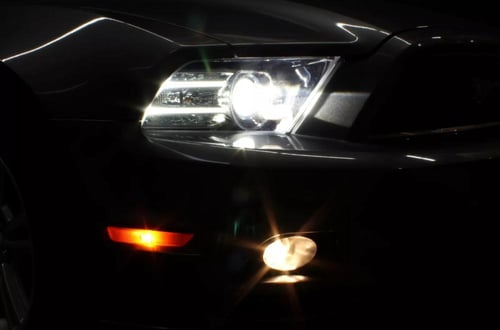 شمعات أمامية ليد مكحلة فورد موستنق 2010-2014