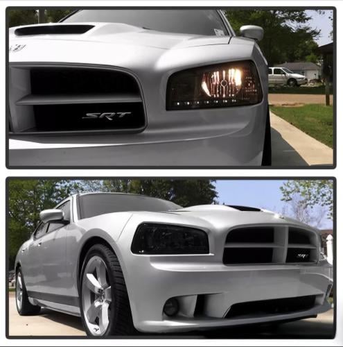 شمعات أمامية ليد مكحلة دودج تشارجر 2006-2010