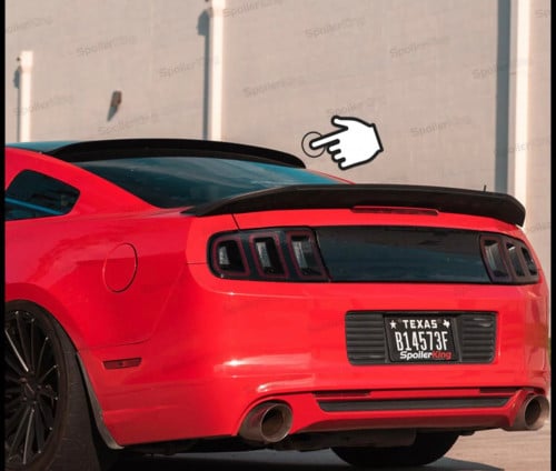 جناح زجاج خلفي فورد موستنق 2011-2014