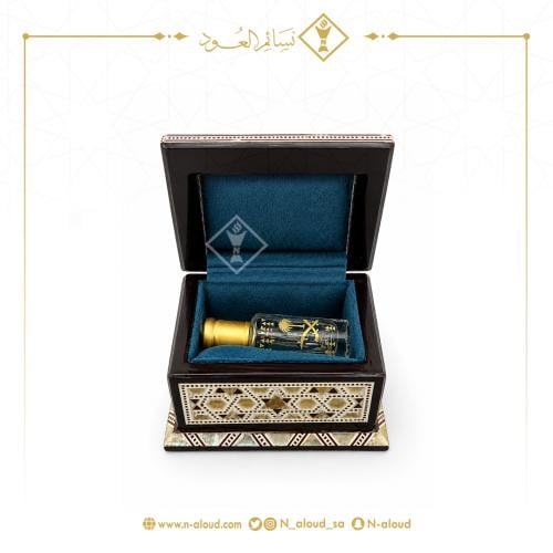 صندوق صدف لحفظ دهن العود (ربع – نصف – تولة)