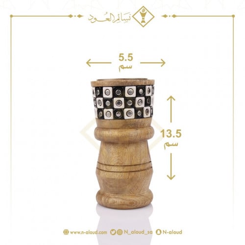 مبخرة مزخرفة بالفصوص