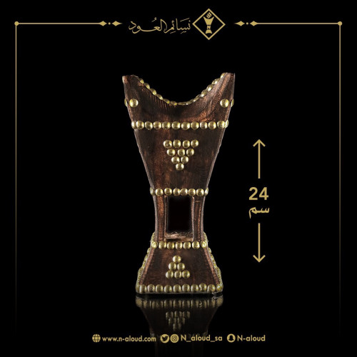 مبخرة حائلية بني محروق غامق