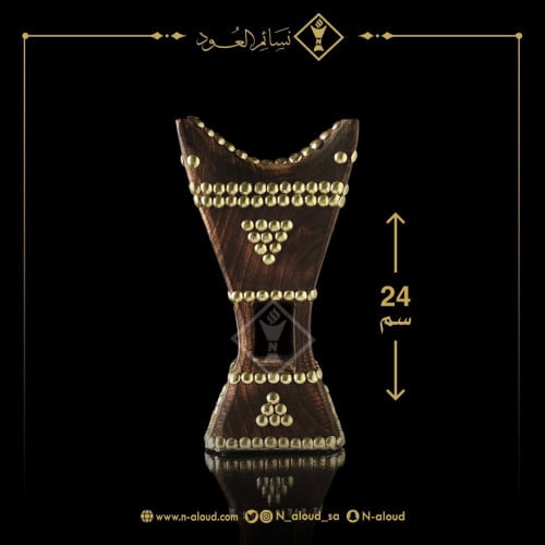 مبخرة حائلية بني محروق غامق