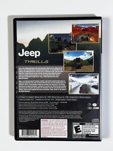 Jeep Thrills PS2