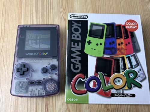 جيم بوي كولر أصلي بنفسجي مجدد مع لعبة