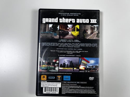 Grand Theft Auto 3 PS2