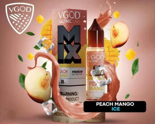 نكهة في قود خوخ مانجو بارد - ivgod mix ice peach m...