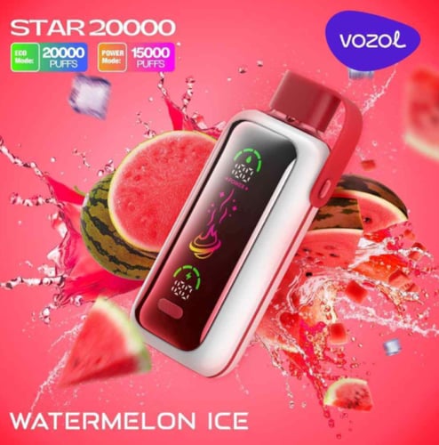 سحبة فوزول ستار 20000 موش 50 نيكوتين Vozol Star 20...