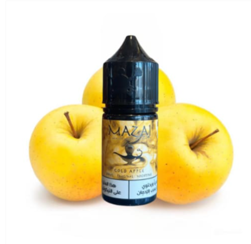 نكهة سولت مزاج تفاح ذهبي - Mazaj Gold Apple Salt E...