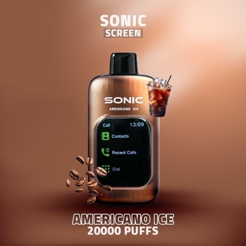 سحبة سونيك سكرين 20000 الف سحبة 50 نيكوتين SONIC S...