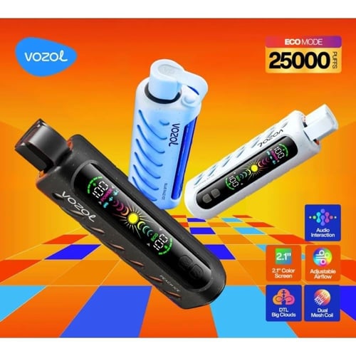 Vozol Gear Shisha جهاز فيب شيشة فوزول 25000 شفطة ع...