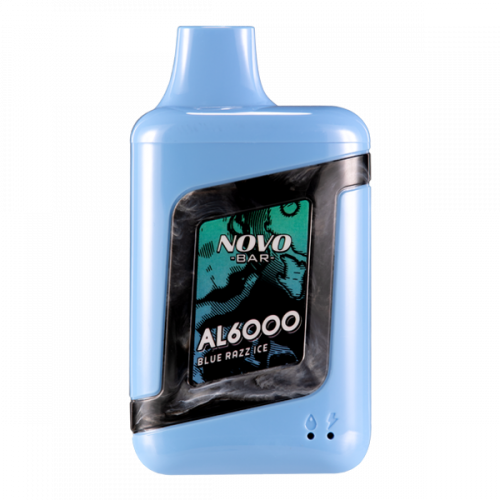 BLUE RAZZ ICE NOVO BAR AL6000