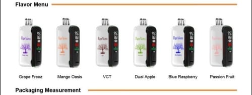 سحبة جاهزة من ريب فيب 20 الف موشة 50مج Ripe Vapes...