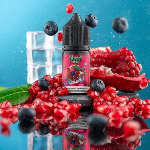 نكهة تويست رمان توت ايس TWIST VAPORS BERRY POMEGRA...