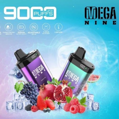 سحبة ميجا ناين 9000 موش 50 نيكوتين MEGA NINE