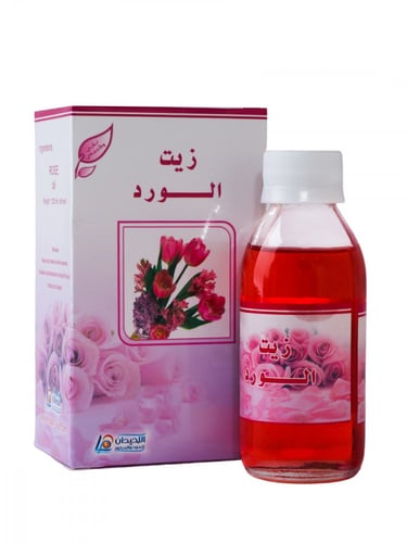 زيت الورد لنعومة الشعر ولمعانه وتقويته