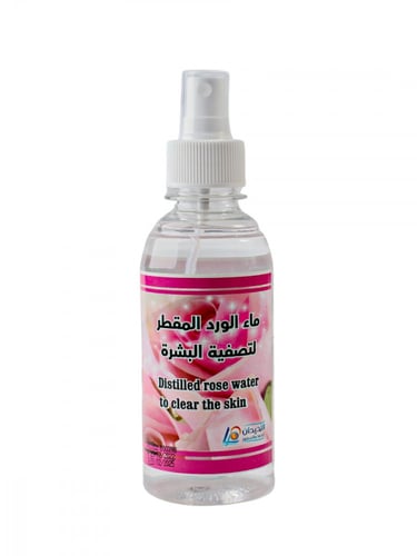 ماء الورد المقطر لتصفية البشرة