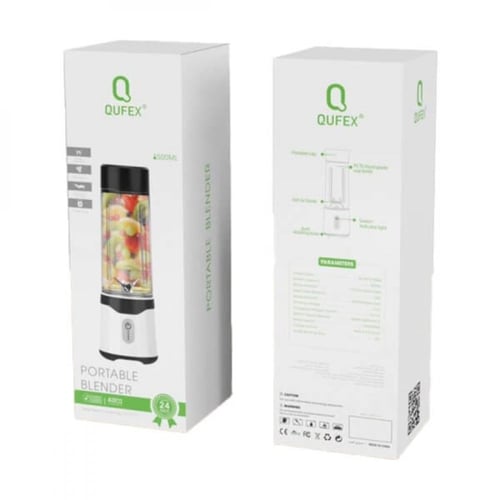 خلاط المشروب الذكي مع قاعدة لشحن جهازك من Qufex