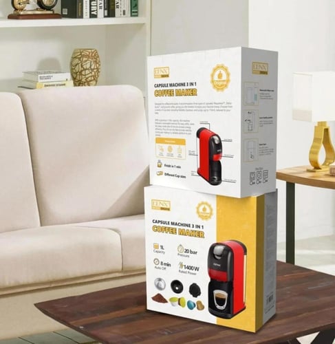 صانعة القهوة اسبريسو 3 في 1 دينكس