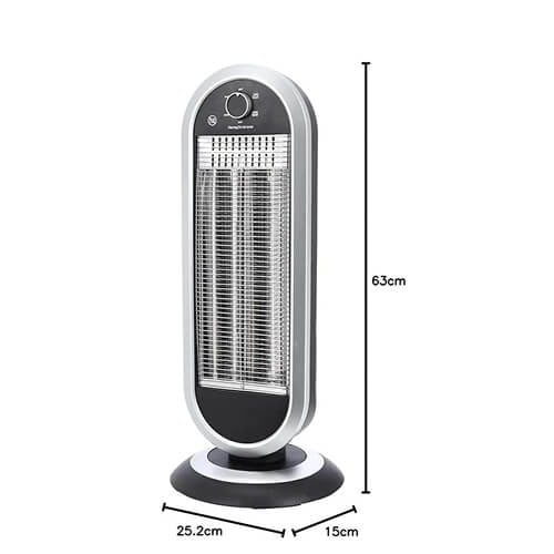 دفّاية كهربائية DENX DX2638 بقوة 900 واط: تسخين فو...