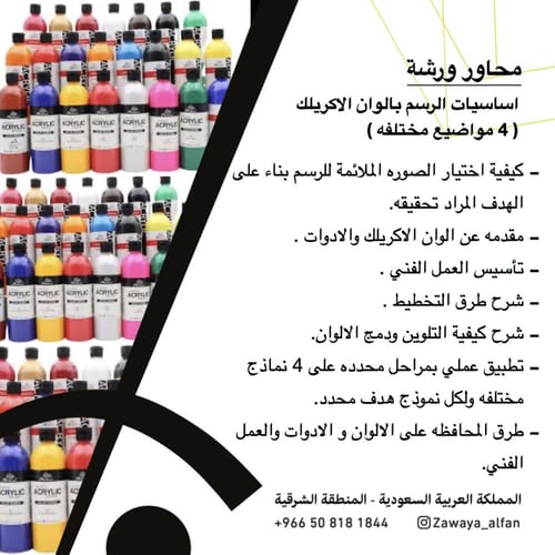 اساسيات الرسم والتلوين