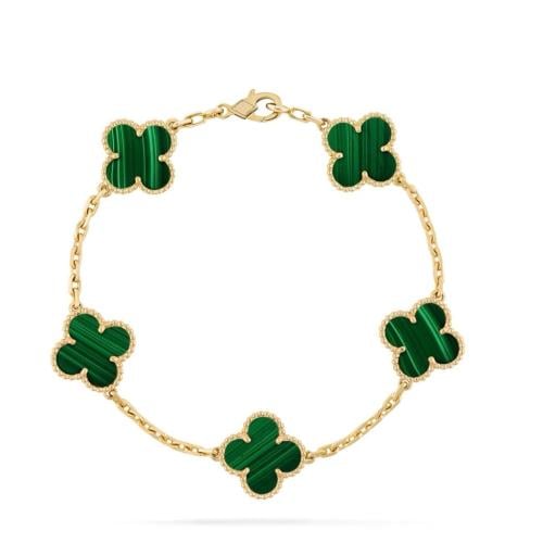 اسورة فان كليف خمس وردات بالحجر الملون